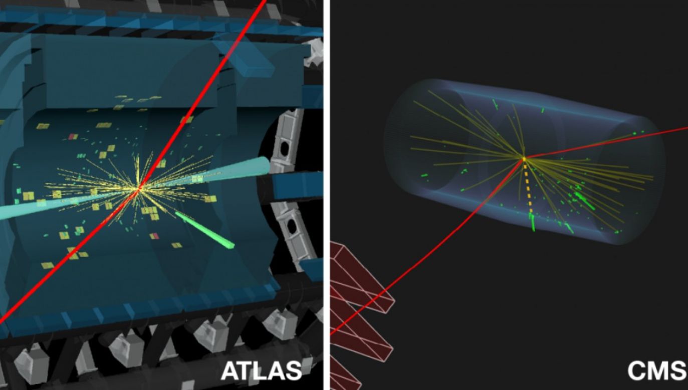 Detektory ATLAS i CMS potwierdziły rozpad bozonu Higgsa (fot. CERN)