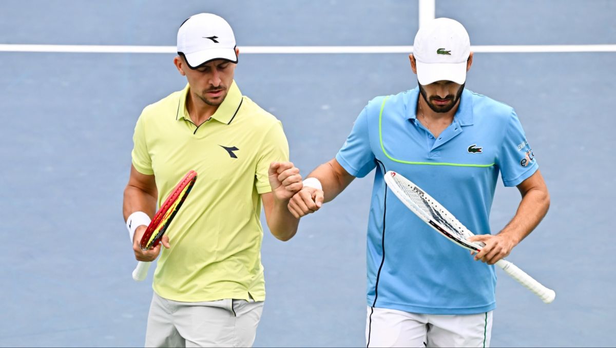 Jan Zieliński i Hugo Nys (fot. Getty) Jan Zieliński i Hugo Nys (fot. Getty)