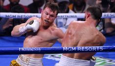 Canelo Alvarez - Caleb Plant (fot. Getty)