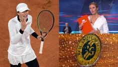 Iga Świątek zagra o finał Roland Garros (fot. PAP/Getty/TVP)