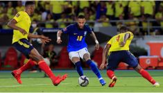Neymar tym razem nie zdobył bramki dla reprezentacji Brazylii (fot. PAP)