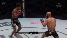 Adriano Moraes znokautował Demetriousa Johnsona (fot. TVP Sport)