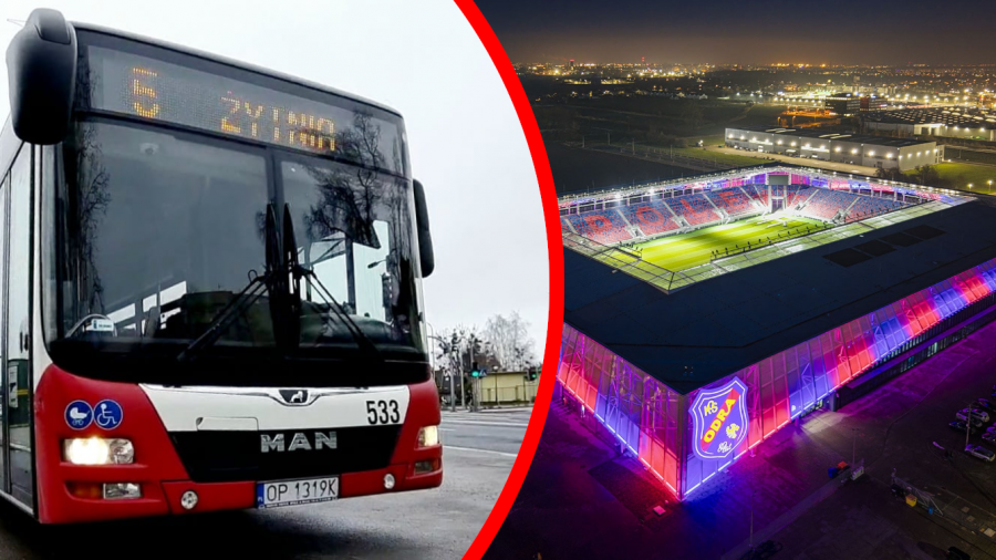 Na mecz Odry wybierz się autobusem! Dodatkowe kursy MZK