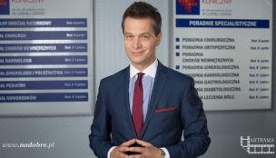 Michał Żebrowski - i narty