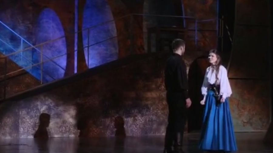 Zorro przypomina o sobie w Teatrze Rozrywki. Fot. TVP3 Katowice