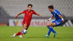 Hiszpania - Włochy, ME U19 (fot. Getty)