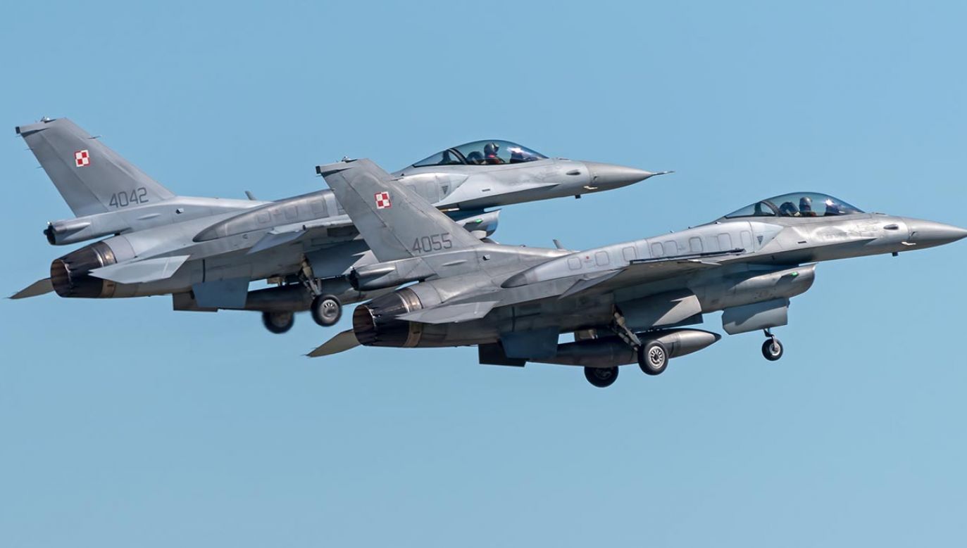 Polskie samoloty F-16 będą strzegły nieba w ramach akcji NATO Baltic Air Policing (fot. Shutterstock)