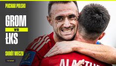 Grom Nowy Staw - ŁKS Łódź (fot.TVP SPORT)