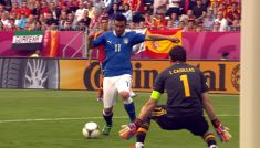 Gole Włochów na Euro (fot. UEFA)