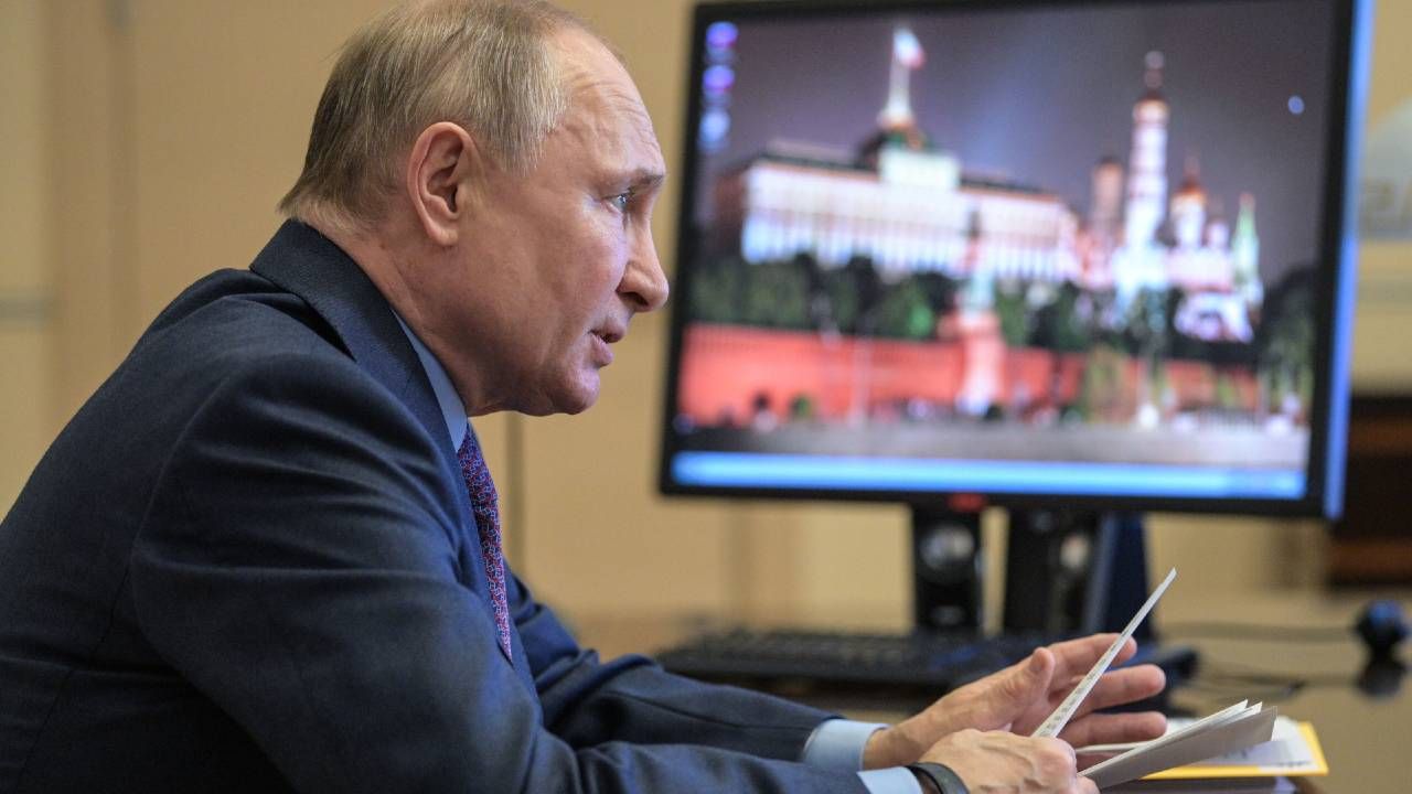 Prezydent Rosji Władimir Putin (fot. PAP/EPA/ALEXEI DRUZHININ / SPUTNIK / KREMLIN POOL) Prezydent Rosji Władimir Putin (fot. PAP/EPA/ALEXEI DRUZHININ / SPUTNIK / KREMLIN POOL)
