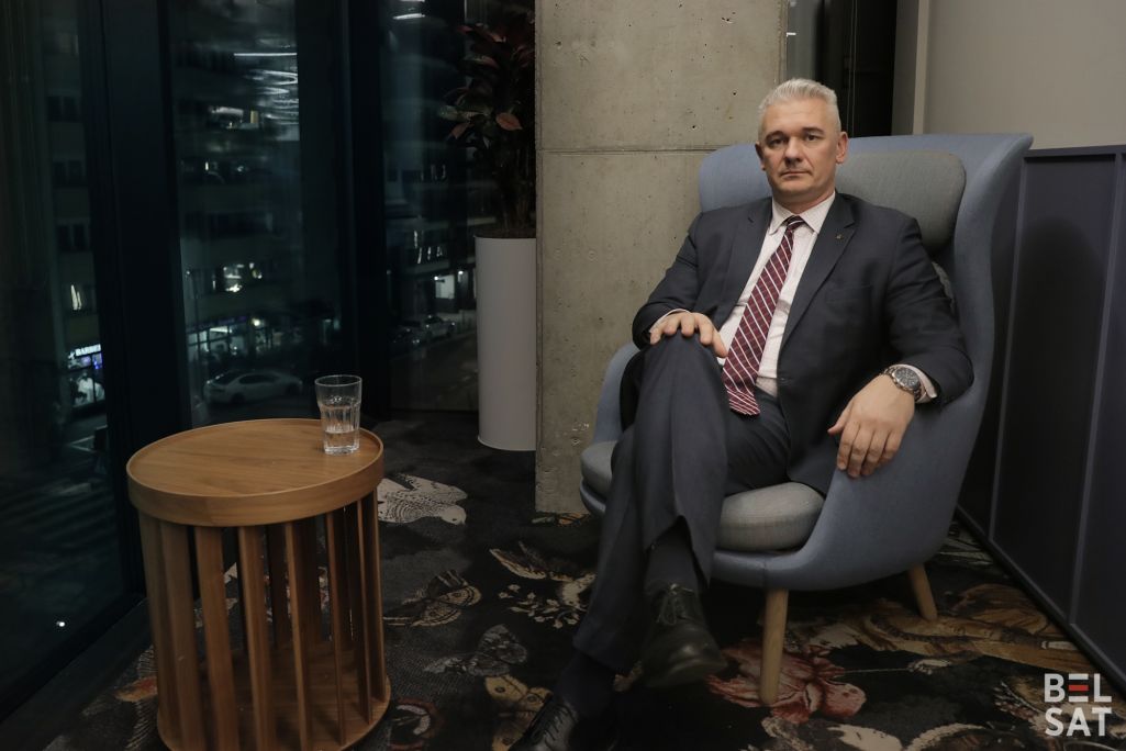 Валерий Ковалевский, Объединенный переходный кабинет (Фота: Аліса Ганчар / Белсат)