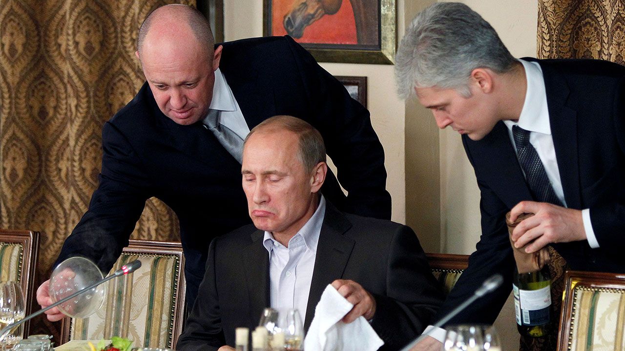 Jewgienij Prigożyn i Władimir Putin (fot. POOL New/Reuters/Forum)