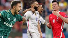 Juranović, Benzema, Lewandowski... wybierz bramkę 2021 roku (fot. PAP/Getty)