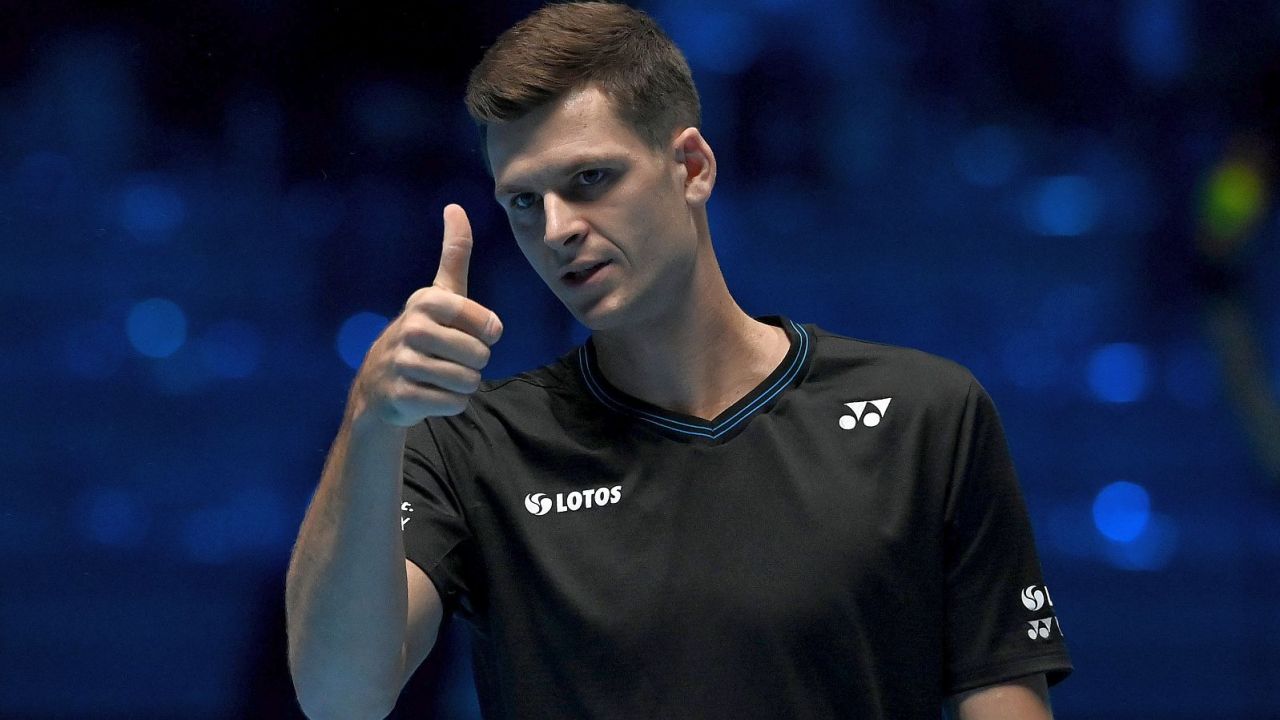 Ranking ATP. Hubert Hurkacz kończy sezon na dziewiątym miejscu