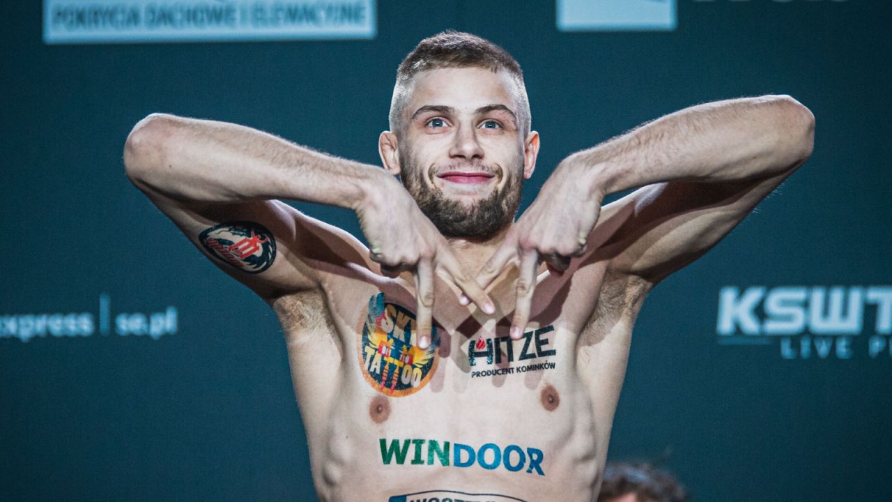 Piotr Kacprzak przed galą KSW 68 (fot. 400mm.pl/Kacper Pacocha)