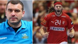 Bartosz Jurecki i Mikkel Hansen (fot. PAP/Getty)