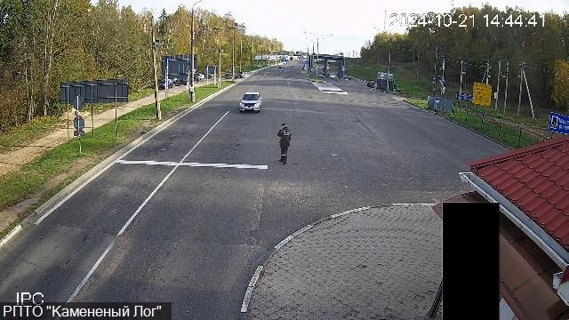 Выезд з Беларусі на пункце пропуску «Каменны Лог». 21 кастрычніка 2024 года. Фота: Gpk.gov.by