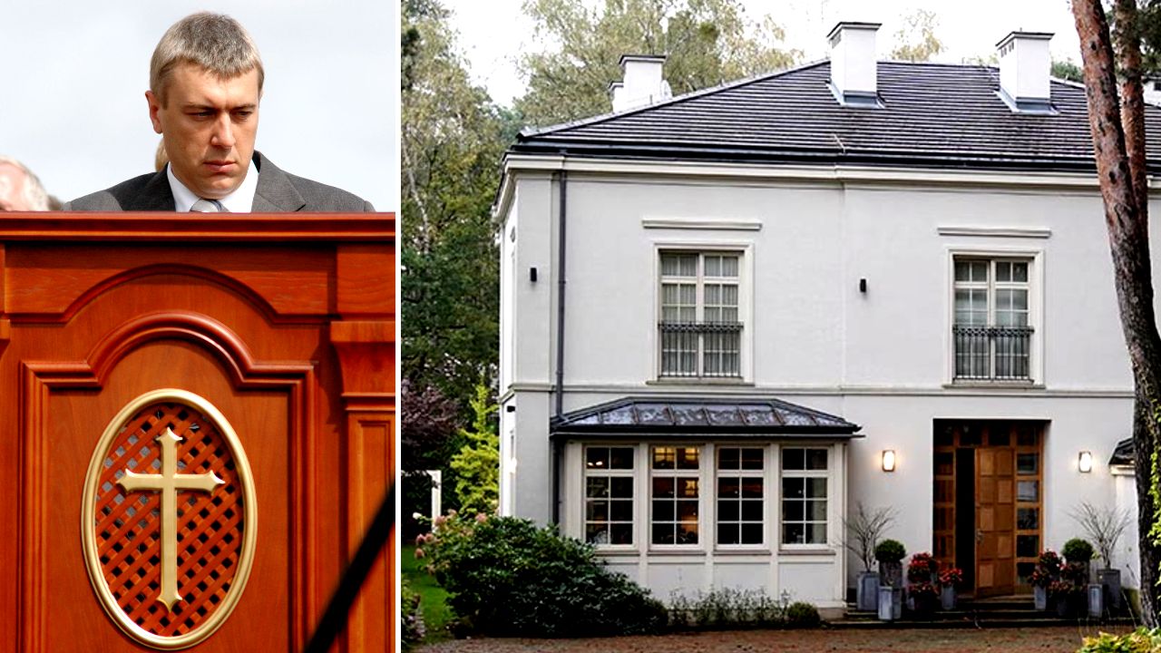 Podczas rewizji w posiadłości Giertycha nie sprawdzono prywatnej „kaplicy” (fot. PAP/Maciej Kuroń; Forum/Mateusz Włodarczyk) Podczas rewizji w posiadłości Giertycha nie sprawdzono prywatnej „kaplicy” (fot. PAP/Maciej Kuroń; Forum/Mateusz Włodarczyk)