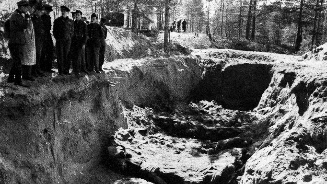 Źródła tej zbrodni tkwią w pakcie Ribbentrop-Mołotow – przypomniał prezes IPN (fot. PAP/CAF) Źródła tej zbrodni tkwią w pakcie Ribbentrop-Mołotow – przypomniał prezes IPN (fot. PAP/CAF)