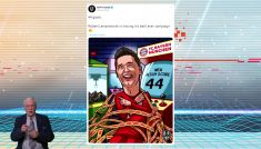 Robert Lewandowski (fot. TVP)