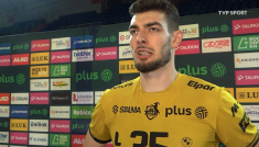 PlusLiga. Kewin Sasak z BOGDANKI LUK Lublin po meczu z JSW Jastrzębskim Węglem [WIEO]