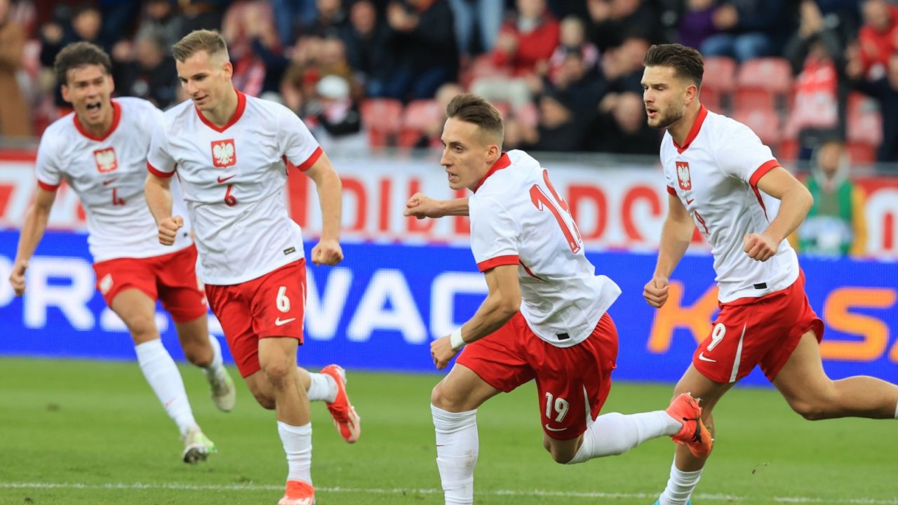 Radość Marczuka po golu (fot. PAP)