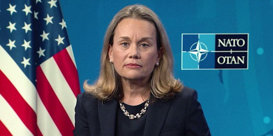 Сталая прадстаўніца ЗША пры NATO Джульен Сміт. (Фота: eventbrite.com)