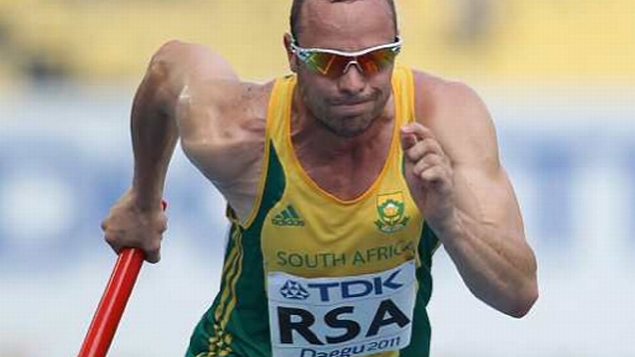 Oscar Pistorius cieszył się największym zainteresowaniem kibiców (fot.PAP/Bartłomiej Zborowski)