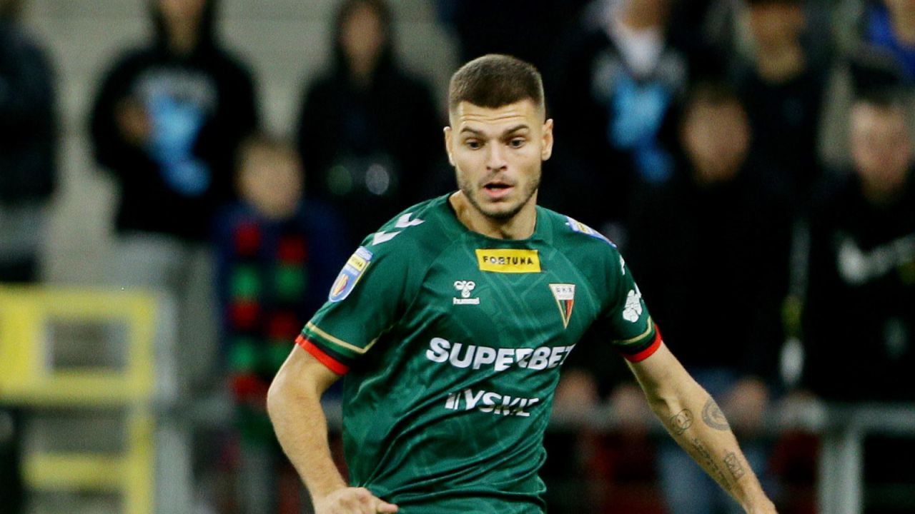 Marcel Błachewicz z GKS-u Tychy (fot. PAP)