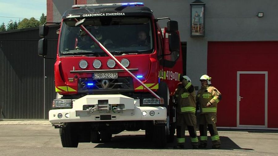 Nowoczesny sprzęt dla strażaków-ochotników z Grabownicy Starzeńskiej