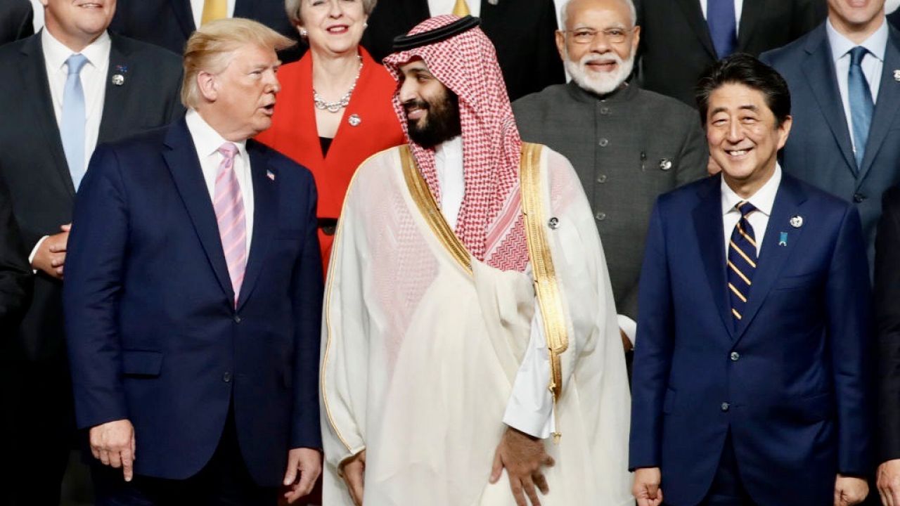 Donald Trump i Mohammed bin Salman(fot. Kim Kyung-Hoon - Pool/Getty Images)