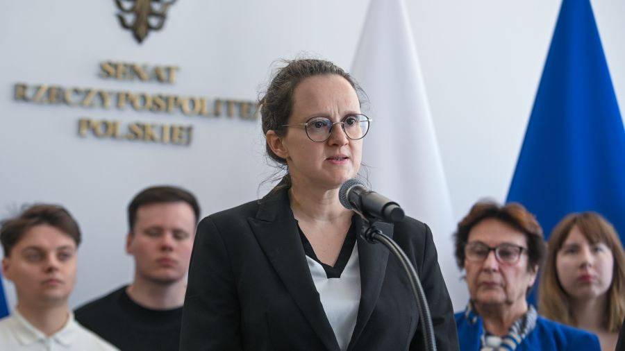 Marianna Wartecka z Fundacji Ocalenie /PAP/Marcin Obara