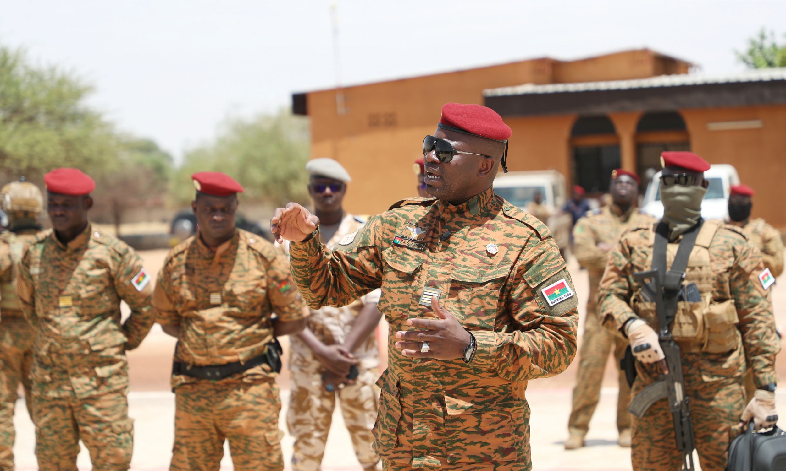 Podpułkownik Paul-Henri Damiba, przywódca puczu, który był szefem Burkina Faso od 31 stycznia 2022 do 30 września 2022. Fot. BURKINA FASO'S PRESIDENTIAL PRES / Reuters / Forum