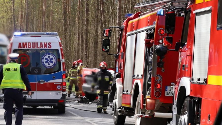 Popówek/Kuchary: wypadek na DK12, blokada (fot. PAP, zdj. ilustracyjne)