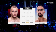 Kamil Szeremeta vs. Nizar Trimech (fot. TVP)