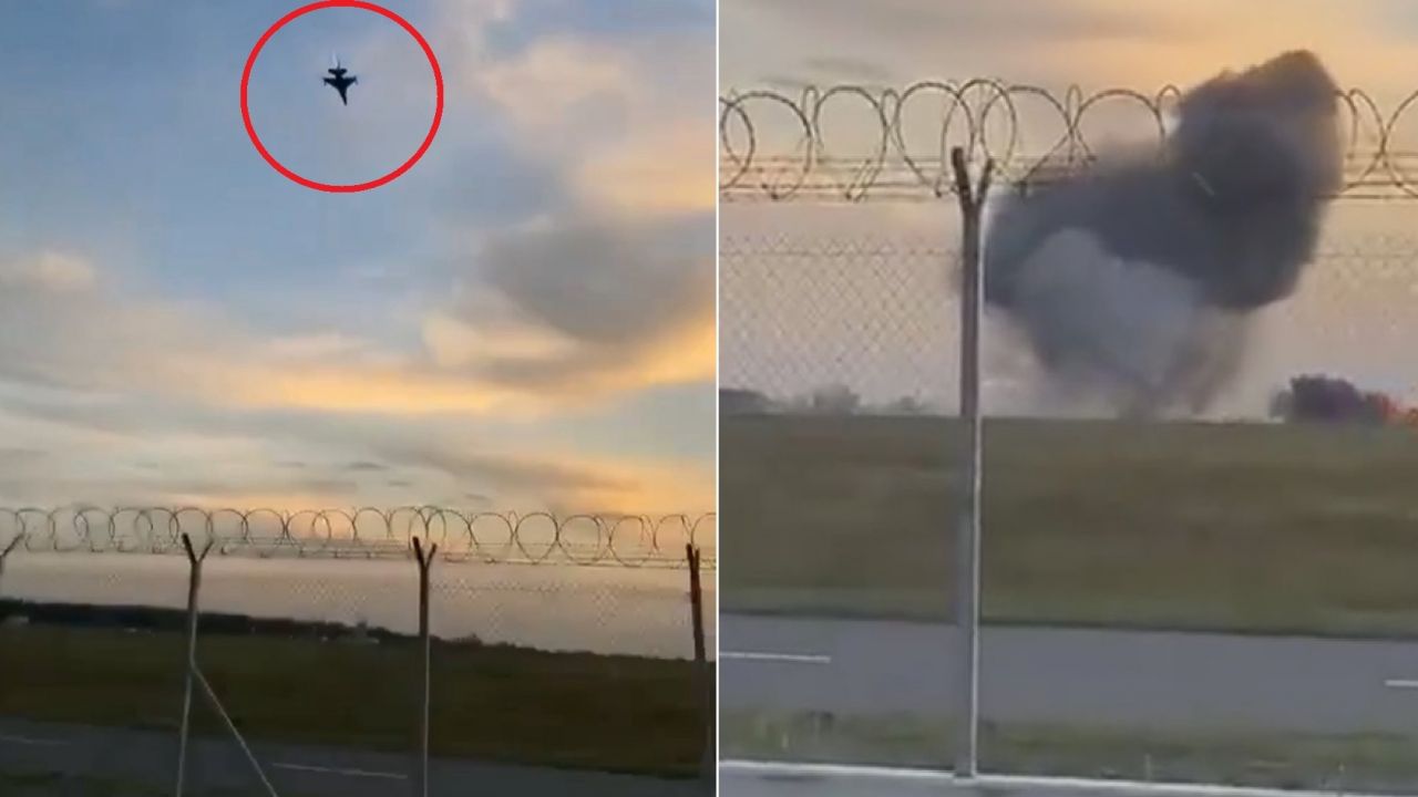 F-16 ace pilot killed in training crash before Polish air show