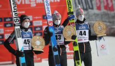 Marius Lindvik (fot. PAP/EPA)