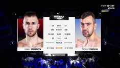 Kamil Szeremeta vs. Sasza Jengojan (fot. TVP)
