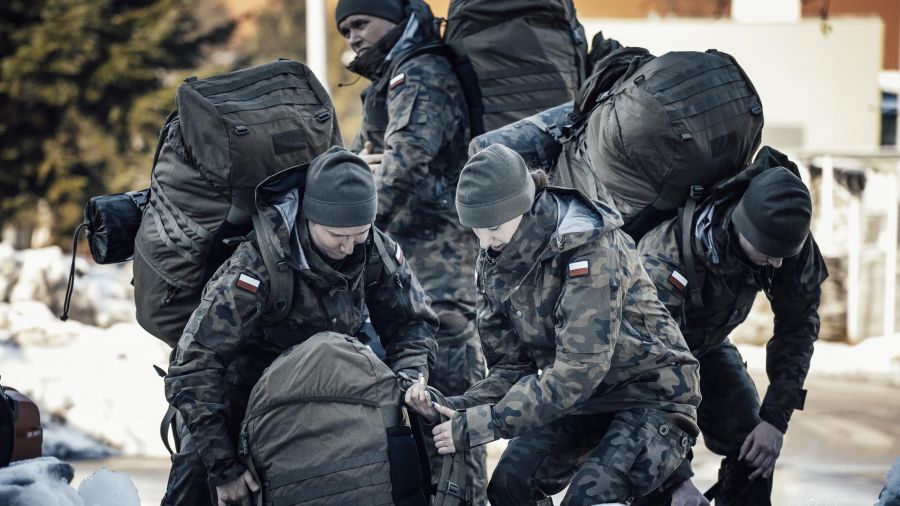 Świętokrzyscy terytorialsi rozpoczęli Ferie z WOT (Fot. 10. ŚBOT) 