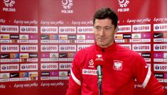 Robert Lewandowski (fot. TVP)