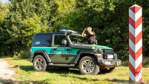 A Polish border guard. Photo: Strazgraniczna.pl