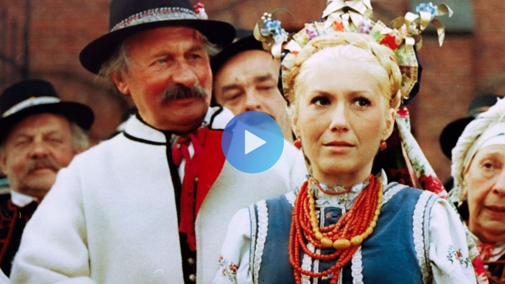 Władysław Hańcza i Emilia Krakowska w serialu „Chłopi”. Fot. TVP