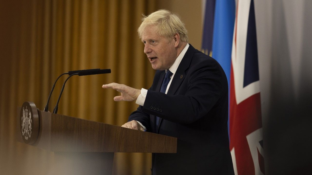 Premier Wielkiej Brytanii Boris Johnson (fot. Dan Kitwood/Getty Images)