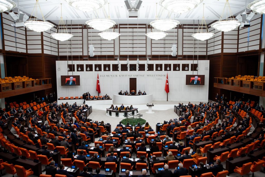 Парламент Турцыі. (Фота: Grand National Assembly of Türkiye / X)