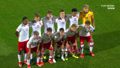 Włochy – Polska. Piłka nożna, mistrzostwa Europy do lat 17 mężczyzn, Larnaka (fot. TVP SPORT)