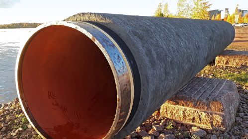 Труба «Nord Stream». Фота: Vuo / Wikimedia