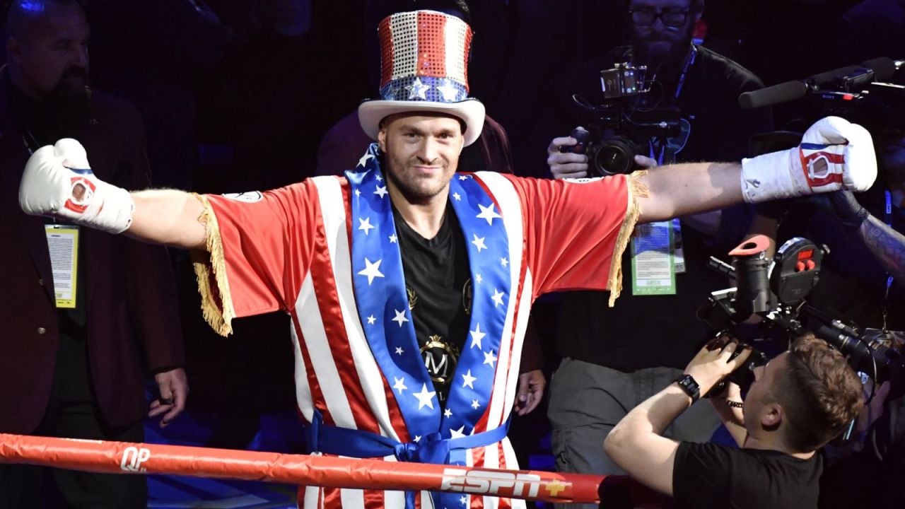 Tyson Fury – mistrz WBC i showman. Kiedy zobaczymy jego walkę z Anthonym Joshuą? (fot. Getty Images)