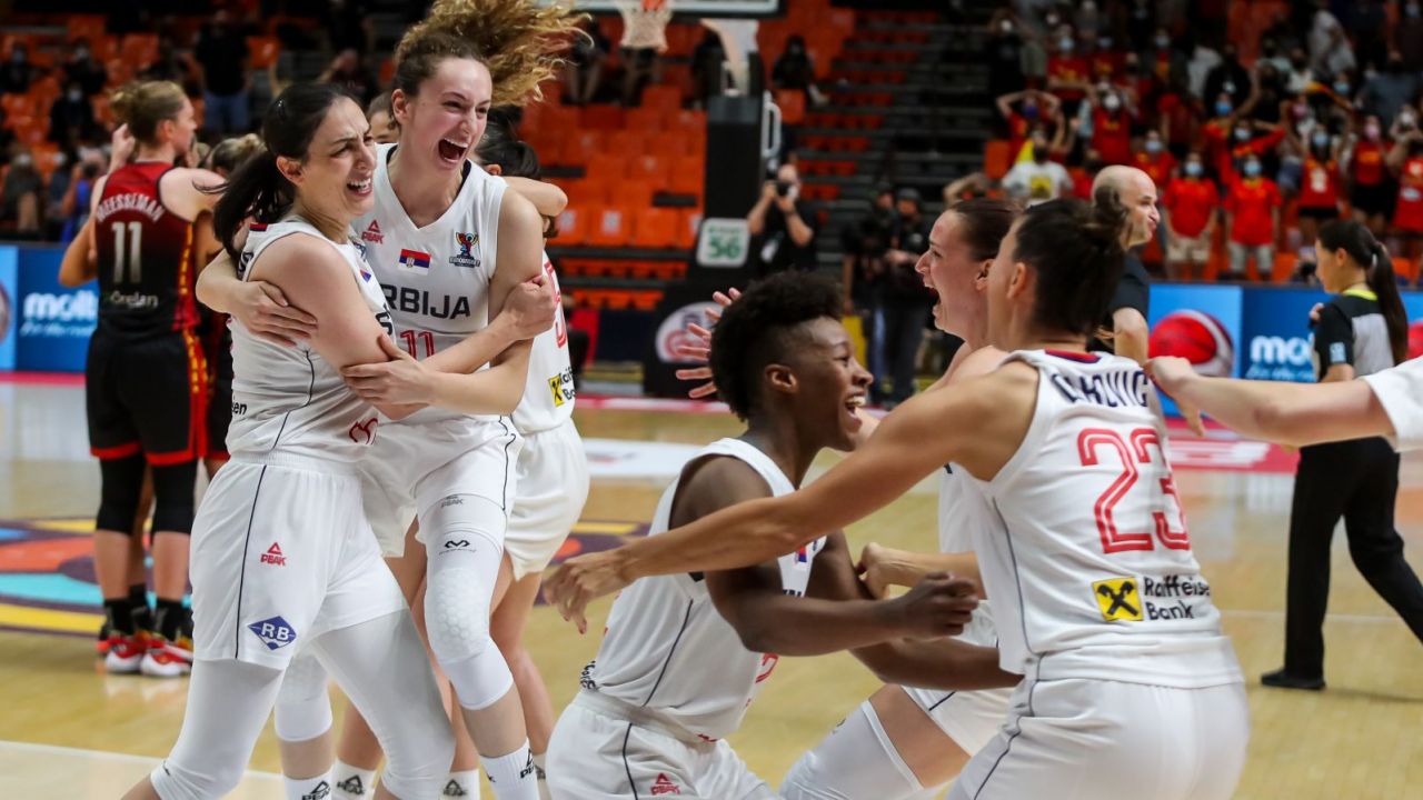 Koszykarki reprezentacji Serbii (fot. Getty Images)