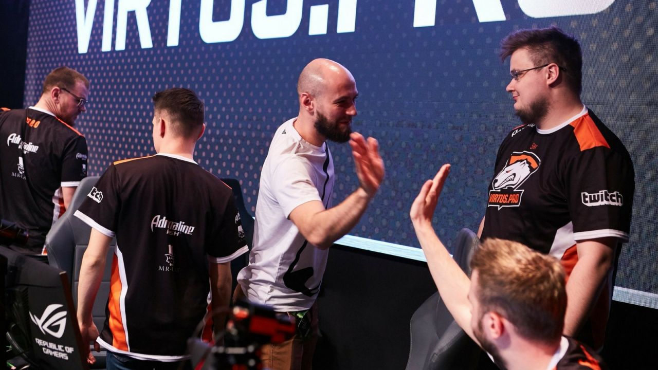 Virtus pro vs heroic. Virtus pro тренер. kuben.