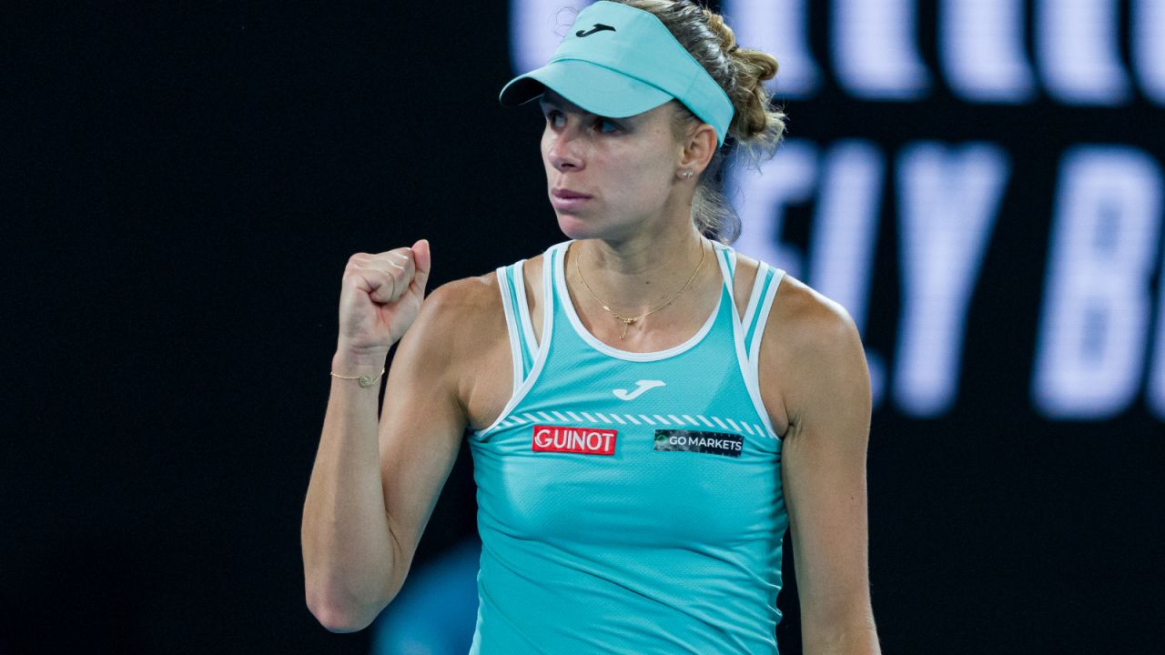 Magda Linette zakończyła udział w Australian Open na półfinale (fot. Getty)